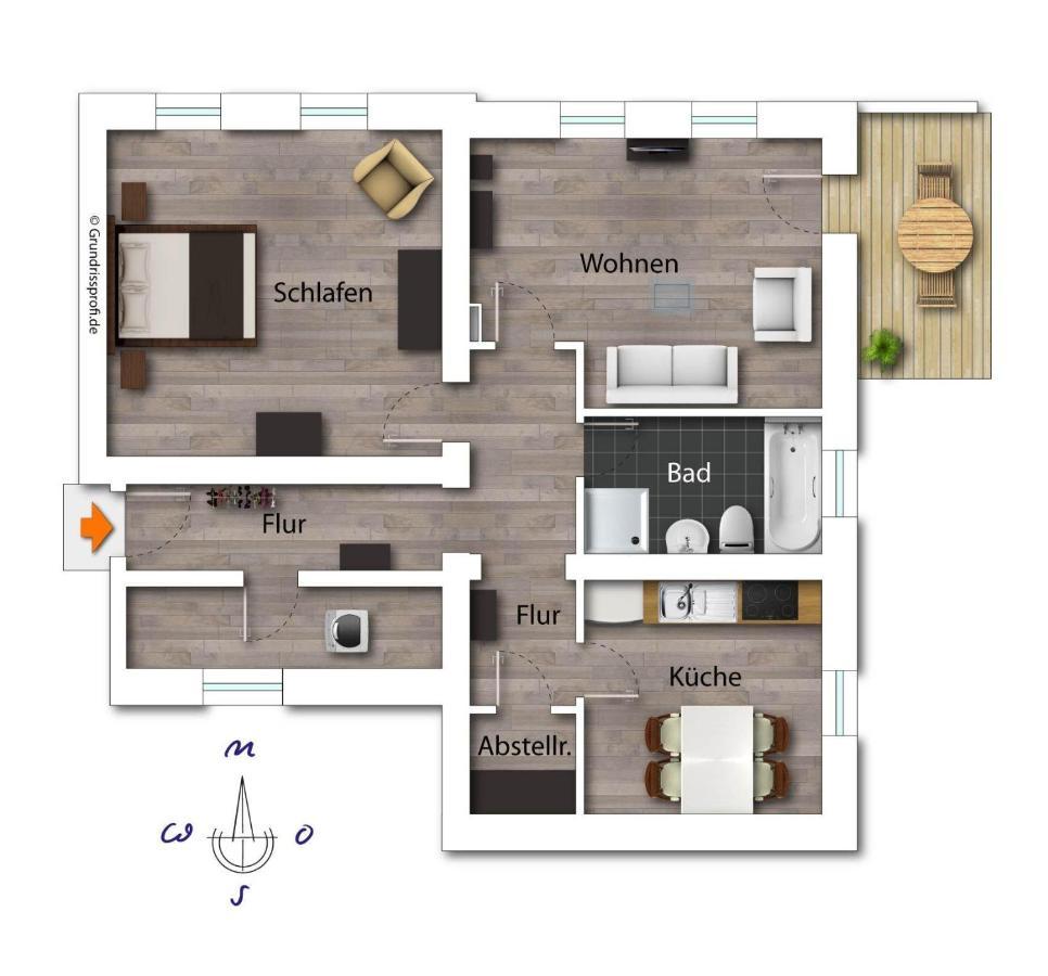 Ferienwohnung-Villa-Helene Бланкенбург Екстер'єр фото